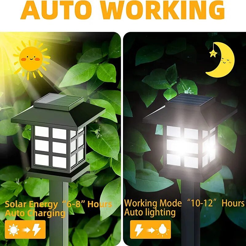 Solar LED Pathway Lanterns